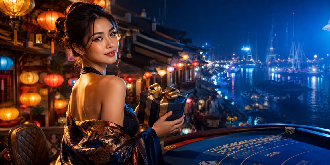 Không khí đêm Hà Nội với đèn lồng và trải nghiệm baccarat trực tuyến