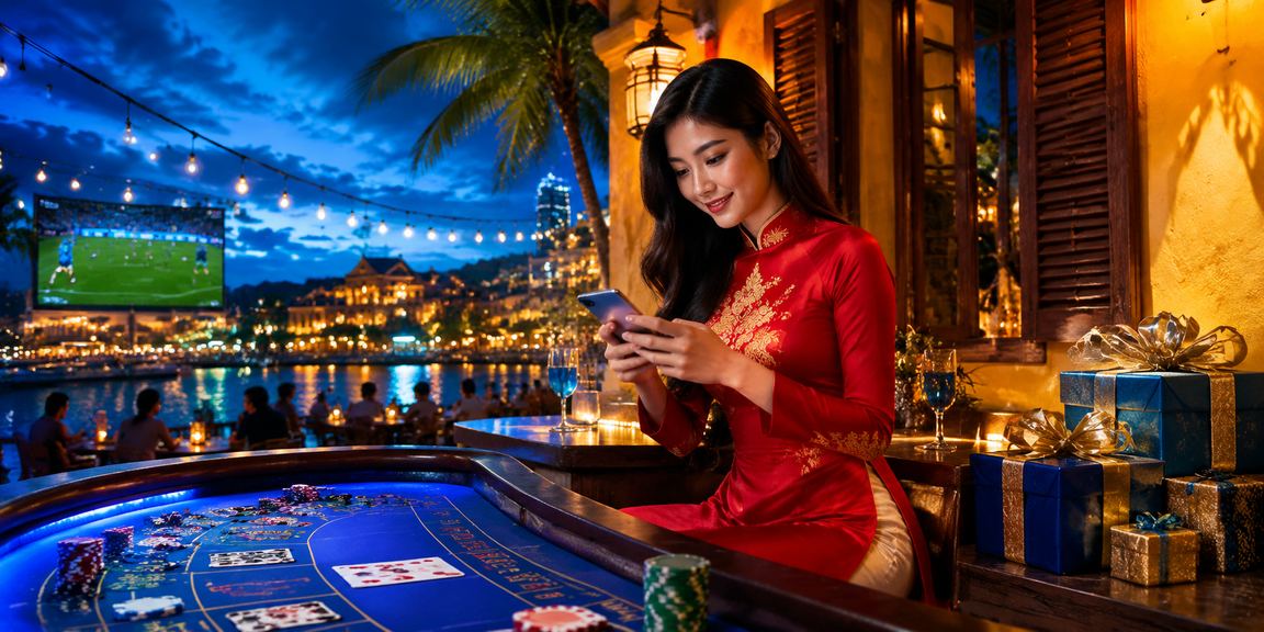 Không khí Baccarat phong cách Hội An trên nền tảng 7572